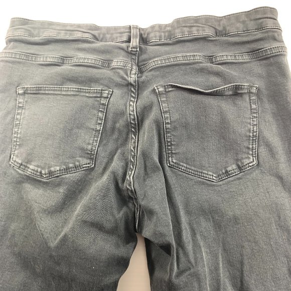 Topshop Moto Maternity Jamie Jeans Womens Size 12 Skinny Inseam 25 Gray Stretch - Picture 4 of 7